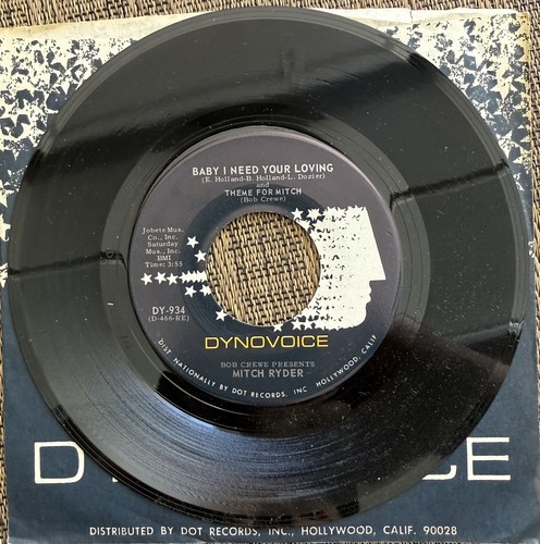 Mitch ryder baby need - ryder,
